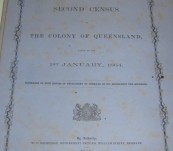 The Second Census of Queensland – Official report on Findings = 1864