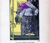 Au Bal Noir et Blanc – Gazette du Bon Ton – Simeon – 1921
