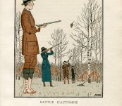 Battue D’Automne – Gazette du Bon Ton – Monvel – 1912