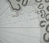 Plan of Adventure Bay on Van Diemen’s Land – 1777 by Thomas Bowen from Cook’s Third Voyage