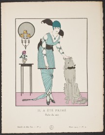 Il a ete Prime – J Gosse – Gazette du Bon Ton Pochoir – 1914
