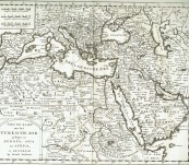 Map of The Turkish Empire – Tirion – 1730