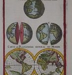 Globe Terrestre – 1683  Allain Manesson Mallet