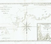 Map of Tasmania – Carte de la Terra Van-Diemen – Rigobert Bonne – 1787