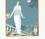 Le Jaloux – Lepape – Gazette du Bon Ton Pochoir – 1913