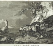 Easter Island Monuments – Cook’s Second Voyage – Benard Paris 1785
