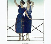 Les Voila! – Gazette du Bon Ton Pochoir – Andre Marty -1920