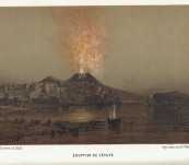 Les Volcans et les Tremblements de Terre – Arnold Boscowitz – First Edition 1866
