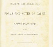 Arbitration Act , 1892 – Forms and Notes of Cases – James Moriarty – First 1893