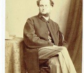Fine Carte de Visite – Adventure Author and Secretary to the Marine Society – Samuel Whitchurch Sadler – William Trindall Pembroke Dock. 1860’s.