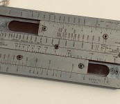 Vickers Mk1 303 M.G. [Machine Gun] Slide Rule Manufactured by W.H.H. for the Australian Forces – WWII