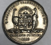 Tasmania – Cessation of Transportation Medal – Cast 1853