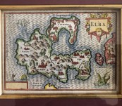 The Island of Elba – Petrus Bertius – Over Four Hundred Years Old – Printed 1603