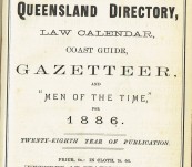 Queensland – Pugh’s Almanac for the Year 1886