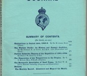 THE JOURNAL OF THE ROYAL GEOGRAPHICAL SOCIETY September 1909 – Including Antarctic Reports of the Expedition of 1901-1904 by Professor Gregory and Aurel Stein in Asia