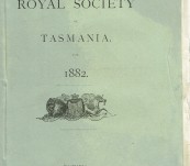Papers and Proceedings of the  Royal Society of Tasmania – 1892