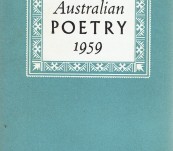 Australian Poetry 1959 – Selected by Nancy Keesing