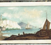 Original Regency Lady’s Commonplace Book [1822/23] featuring numerous poetic and artistic contributions.