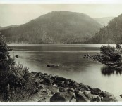 Tasmanian Period Photograph – Lake Webster Mt Field National Park – Unattributed possibly Breaden – c1930