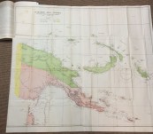 Report on the military occupation of the German New Guinea possession – 1922 – With Very Large Coloured Map