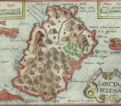 (Sancta Helena) Saint Helena Island – Bertius -1603