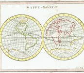 Mappe Monde – Buffier – 1760