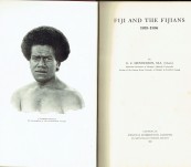 Fiji and The Fijians (1835-1856) – G.C. Henderson