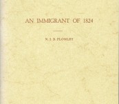 An Immigrant of 1824 [George Robinson - Tasmania] – N.J.B. Plomley