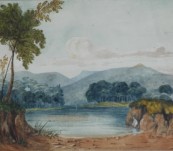 Original Watercolour – Lt Janvarin Grassie R.N. – New South Wales – 1876