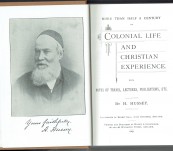 More than Half a Century of Colonial Life (South Australia) – Henry Hussey