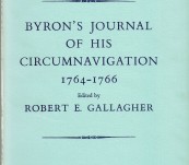 Byron’s Journal of His Circumnavigation 1764-1766 – Edited by Robert E. Gallagher