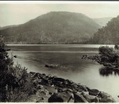 Tasmanian Period Photograph – Lake Webster Mount Field National Park.