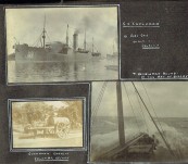 WWI Maritime and Travel Original Annotated Photograph Album – Over 180 Images