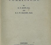 The Theory of Atomic Collisions – Mott and Massey (Professor Westfold’s Copy) – First edition 1933