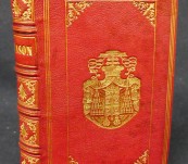 19thC French Heraldry – Nouveau Manuel Complet Du Blason ou Code Heraldique – Pautet – 1854 – Special Fine Leather Binding from the Library of The Convent of the Birds – Notre Dame