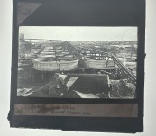 Gold Mine Cyanide Vats, Western Australia – Magic Lantern Slide – Issued by Newton & Co 1913